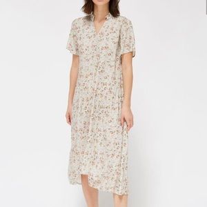 LACAUSA MIdi Floral Dress